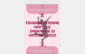 Tournoi Octobre rose 